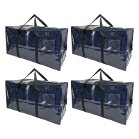 New Moving Woven Cotton Quilt Storage Bag Waterproof Thickened Packing Bag Extra Large Bag Storage B
