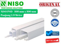 Niso PSD 100x100 mm 100 x 100 mm 2.9m 2.9meter 290Cm 290 Cm Kabel Ducting Protector pelindung kabel 