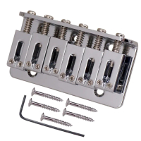 73mm Electric Guitar 6 String Tailpiece Saddle Bridge for Guitar Accessories Stringed Instruments Re