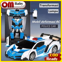Mainan Mobil Remote Control/Remote Control Mobil Sport Car Robot Transform/Rc Mobil Remote Transform