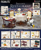 【Re-ment】史努比餐廳場景組 全8種 盲盒 (單入隨機出貨)