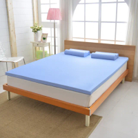 【House Door 好適家居】日本大和防蟎抗菌5cm乳膠床墊(單人加大3.5尺 贈工學枕+個人毯)