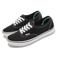 【VANS】休閒鞋 ComfyCush Authentic 男鞋 女鞋 黑 白 帆布鞋 低筒 百搭款(VN0A3WM7VNE)