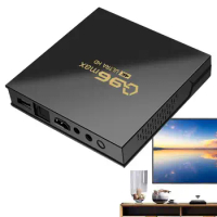 New Q96 TV Box WIFI 4K Smart TV Box Android 10.0 Global Media Player Android Quad Core VBox 2.4/5G Smart TV Network Set-top Box