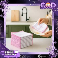 Kain Lap Cuci Mangkok Piring Cotton / Kain Lap Katun Kasa Cuci Piring Kain Lap Multifungsi