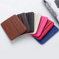 Mens/Women Ultra Slim Front Pocket Wallet Wallet With Card Slots Portable Convenient Travel Credit Card Holder Wallet Money Clip