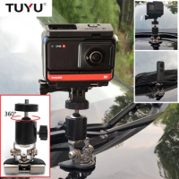 TUYU 360 Degree Rotating Car Holder Car Driving Recorder Bracket for Gopro max hero875 insta 360 one X/R Car bracket accessories