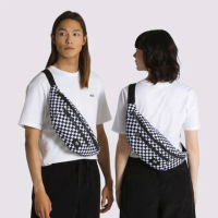 【VANS 官方旗艦】Ward 男女款黑白色棋盤格腰包