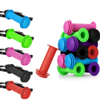 1 Pair Rubber Bike Bicycle Handle Bar Grips Anti-slip Waterproof Tricycle Scooter Handlebar For Kids Child Cycling Handle Bars