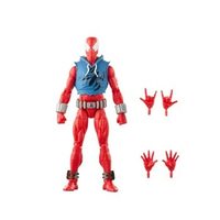 Marvel Legends Retro Wave Scarlet Spiderman 6" Loose Action Figure