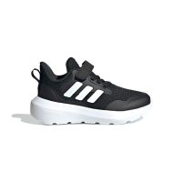 Adidas FortaRun 3.0 EL C 中童 童鞋 黑白色 魔鬼氈 免綁帶 緩震 透氣 慢跑鞋 IH2859