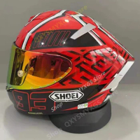 Full Face Racing Motorcycle Helmet SHOEI X14 Helmet X-Fourteen R1 60th Anniversary Edition Red Ant Helmet