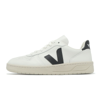 Veja 休閒鞋 V-10 Leather 女鞋 白 黑 皮革 經典 小白鞋 VX0200005A