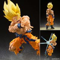 🇯🇵吼皮玩具🇯🇵 七龍珠 孫悟空 傳說的超級賽亞人 S.H.Figuarts 日版 金證 SHF 公仔 拆檢 美品