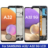 A32 Display Screen, for Samsung Galaxy A32 A325 A325F Lcd Display Touch Screen Digitizer Assembly for Samsung Galaxy A32 5G A326
