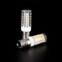 E12/E14 Mini Lampu LED Pemudar Keadaan Candelier Fokus Lampu Lemari Pendingin Lampu LED E12 E14 220V