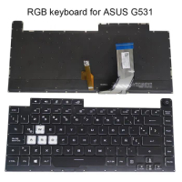 Spain Latin RGB backlit keyboard for ASUS ROG G531 G531GW G531GU G531GD G531G LA gaming laptop keyboards colorful light 561SF11
