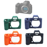 S5II Silicon Case Base Rubber Skin Cover for Panasonic Lumix DC-S5 II DC-S5M2 S5 Mark II Camera