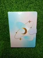 Ready Notebook A5 Aesthetic Bulan Bintang Buku Tulis Hadiah Note Book Diary Hardcover Buku Catatan N