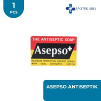 SABUN MANDI ASEPSO/ SABUN ANTISEPTIK RGUELER (HITAM)