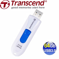 創見 Transcend 64G JF790 白色 USB3.1 無蓋伸縮碟