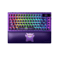 Razer × Pokemon Gengar Edition BlackWidow V4 Pro 75% Hot-Swappable Tri-Mode Gaming Keyboard - OLED D