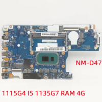 NM-D471 For Lenovo ideapad 3-14ITL6 / ideapad 3-15ITL6 laptop motherboard with CPU I3 1115G4 I5 1135G7 RAM 4G 100% test