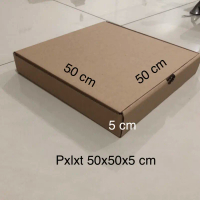 Kardus / box pizza 50x50x5 cm