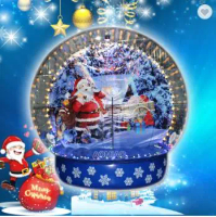 Giant inflatable halloween snow globe ,Lighted Giant Snow Globe for Christmas Decoration with wholesale price