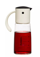 Cuisipro Cuisipro Glass Oil &amp; Vinegar Dispenser 300ml - White
