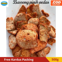 Snack Kiloan | Makanan ringan | Murah Enak Gurih | Camilan Cemilan Basreng Bakso Goreng Iris Pedas p
