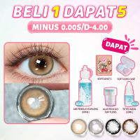 Mysticeyes 5 Item Paket kombinasi softlens (Minus 0~4.00) ��1* Softlens + Air Pencuci Softlens 60ml 