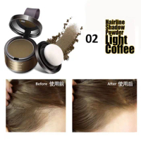 Hair Shadow Powder Waterproof Hair Line Edge Control Powder Hair Line Shadow Root Cover Up Makeup Hair Concealer