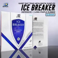 KARET TENIS MEJA BINTIK Meja Tenis Meja ICE BREAKER BLUE Hitam