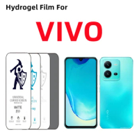 2pcs Privacy Matte Hydrogel Film For VIVO iQOO 5 8 9 10 11 Pro HD Screen Protector For VIVO X50 X60 X70 X80 X90 Pro Plus Film