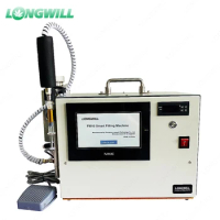 High Quality Semi Automatic Liquid Syringe Cartridge Filling Gun Heated Manual 10 Ml Thick Oil Filling Machine For Small Bottle