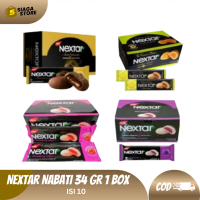 Nabati Nextar 34gr 1 BOX Nextar Stroberi Coklat Nanas