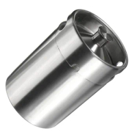 5L Stainless Steel Mini Beer Keg Pressurized Growler for Craft Beer Dispenser System Home Brew Beer Brewing