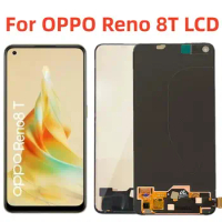 6.4" AMOLED For OPPO Reno8 T 4G Reno 8T CPH2481 LCD Display Touch Screen Assembly Replacement Accessory