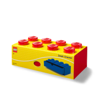 【LEGO 樂高】Room Copenhagen LEGO Storage Brick樂高大型積木收納箱桌上抽屜8凸(樂高桌上收納盒)