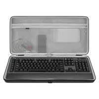 Geekria Keyboard Case for 104~108 Key Gaming Keyboards, Compatible with Logitech G613 Keyboard and G305 Gaming Mouse Combo