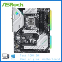 For intel Z690 Used ASRock Z690 Steel Legend WiFi 6E Socket LGA1700 DDR4 Desktop Mainboard 12th Gen Motherboard support 12700K