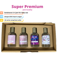 Parfum isi 4 Pcs Parfum Ukuran 35ml Cowok Cewek Free Box Pria Wanita