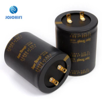 22000UF 80V Super Through KG Type III 76x100mm Pitch 25mm 85 ℃ 80V/22000uf Electrolytic Capacitor Gold-plated Copper Feet