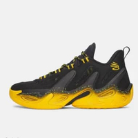 Sepatu Basket UA Curry 13 Ap Black Taxi Original 6015002-001 7.5