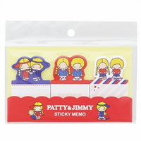 小禮堂 Patty &amp; Jimmy 造型自黏便利貼 (紅藍造型)