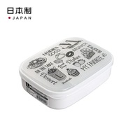 小禮堂 NAKAYA 日本製 微波保鮮盒 L 650ml (白手繪款)