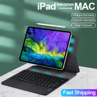 Magic keyboard For iPad Pro 11 Case 2021 for iPad Pro 12.9 2020 2022 Air 4 5th 10.9 Magnetic Bluetooth Touchpad Keyboard Cover
