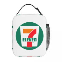 7-11 7-Eleven Logo 1969-2004 Store Thermal Insulated Lunch Bag for Office 711 Portable Food Bag Container Thermal Lunch Boxes