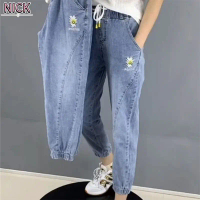 Seluar Jeans Vintaj, Nick, Untuk Wanita, Jeans Regangan, Denim Regangan, Seluar Jeans Montok, Saiz S
